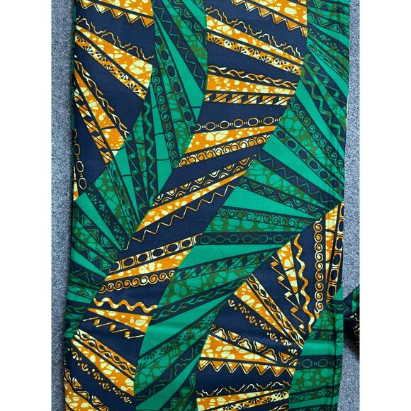 African fabric 6 yards Ankara print kente print Fabric for African attire - Picture 5 of 5